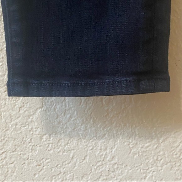 Frame‎ Denim Le Skinny de Jeanne Black Ripped Skinny Jeans - Picture 6 of 16